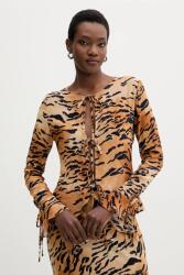 Never Fully Dressed felső - barna M