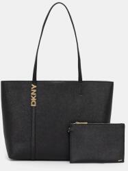 DKNY bőr táska - fekete Univerzális méret - answear - 76 990 Ft