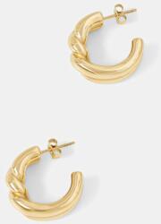 EDBLAD aranyozott fülbevaló Twist - arany Univerzális méret