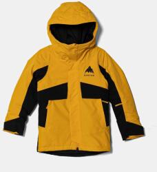 Burton gyerek síkabát ASCUTNEY - sárga 140