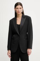 Filippa K gyapjúkeverék felső - fekete 36
