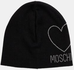 Moschino gyapjú sapka - fekete Univerzális méret