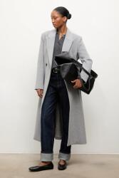 ANSWEAR Answear Lab gyapjúkabát - szürke XL - answear - 39 990 Ft