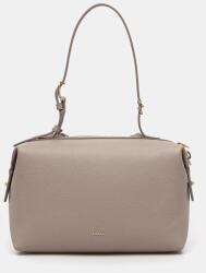 Furla bőr táska Double M Boston Bag - bézs Univerzális méret