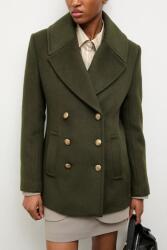 ANSWEAR gyapjúkabát - zöld XS - answear - 33 990 Ft