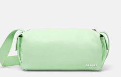Sunnei bőr táska - zöld Univerzális méret - answear - 259 990 Ft