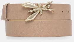 Patrizia Pepe női bőr öv - bézs M - answear - 41 990 Ft