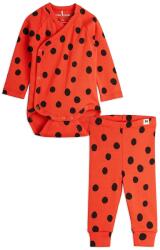 Mini Rodini baba pamut melegítő Dots - piros 50