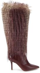 Kurt Geiger London bőr csizma Kensington Knee Boot 85 - barna Női 39