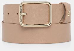 Patrizia Pepe bőr öv - bézs S - answear - 41 990 Ft
