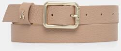 Patrizia Pepe bőr öv - bézs L - answear - 42 990 Ft