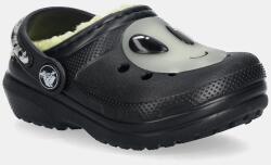Crocs gyerek papucs CROCS CLASSIC LINED ALIEN CLOG - fekete 24/25