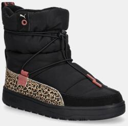 PUMA hócipő Snowbae Wns Animal Flair - fekete Női 37.5