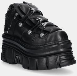 New Rock bőr sportcipő - fekete Női 39 - answear - 128 990 Ft