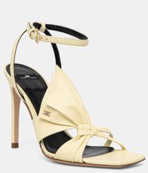 Elisabetta Franchi bőr tűsarkú - sárga Női 39