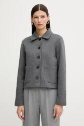 Marc O'Polo rövid kabát - szürke 38 - answear - 71 990 Ft