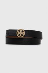 Tory Burch kifordítható bőröv - fekete M