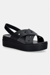 Crocs szandál Brooklyn 4U Cross Strap Sandal - fekete Női 37/38