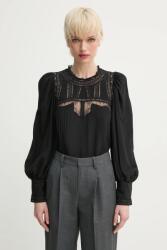 Zadig&Voltaire selyemblúz - fekete XS