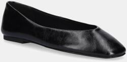 Steve Madden bőr balerina cipő Darts - fekete Női 38