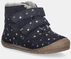 Froddo gyerek hócipő velúrból PAIX UP WINTER - sötétkék 23