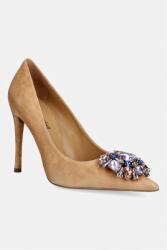 Jeffrey Campbell velúr magassarkú cipő MARITSA - barna Női 40