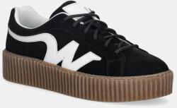 Max Mara bőr sportcipő Wkaagile - fekete Női 41