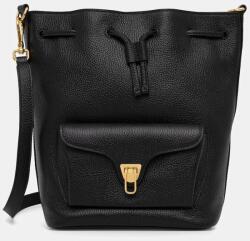 Coccinelle bőr táska - fekete Univerzális méret - answear - 123 990 Ft