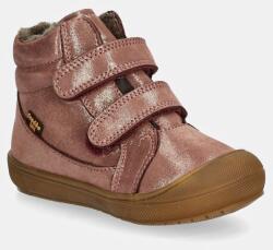 Froddo gyerek télicipő bőrből OLLIE WOOL TEX - rózsaszín 22