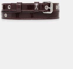 Patrizia Pepe bőr öv - burgundia S - answear - 37 990 Ft