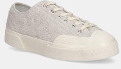 Superga velúr teniszcipő WORKS HAIRY SUEDE - bézs Női 38