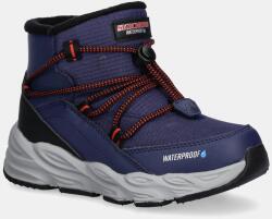 Skechers gyerek téli csizma TURBO TREAD - STORM GLIDER - sötétkék 31