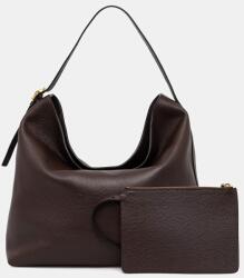 Pollini bőr táska - barna Univerzális méret - answear - 129 990 Ft