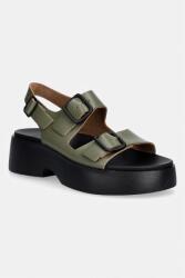 Camper bőr szandál Tasha - zöld Női 38