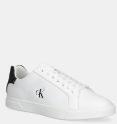 Calvin Klein sportcipő LOW PRO CUP LACEUP LTH MOIRE - fehér Női 37