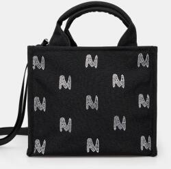 MSGM kézitáska - fekete Univerzális méret - answear - 72 990 Ft