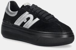 Furla bőr sportcipő Nuage Lace-Up Sneaker - fekete Női 41