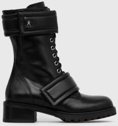 Patrizia Pepe bőr bakancs - fekete Női 36