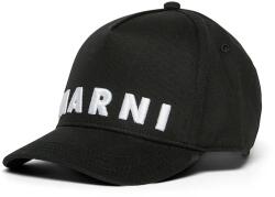 Marni gyerek pamut baseball sapka MF38U HAT - fekete 54