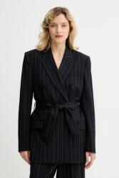 rag & bone gyapjúkeverék felső - sötétkék M