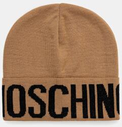 Moschino gyapjú sapka - bézs Univerzális méret - answear - 22 190 Ft