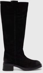 Steve Madden csizma velúrból Banner - fekete Női 36