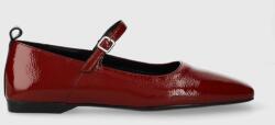 Vagabond Shoemakers bőr balerina cipő DELIA - piros Női 40