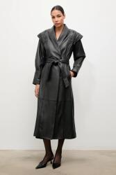 ANSWEAR bőrkabát - fekete XL