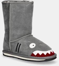 Emu Australia - Gyerek bokacsizma Shark Putt - szürke 32