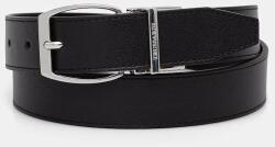 Trussardi kifordítható bőröv - fekete 28