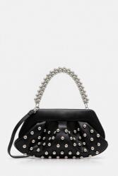 Themoire lapos táska - fekete Univerzális méret