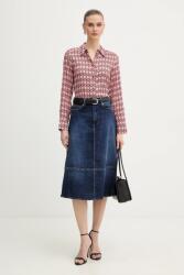 Furla bőr táska Nicole M Boston Bag - fekete Univerzális méret