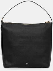 APC A. P. C. bőr táska sac vera - fekete Univerzális méret