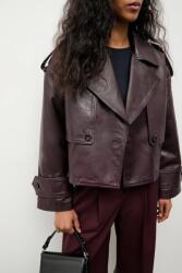 Answear. LAB bőrdzseki - burgundia S/M - answear - 92 990 Ft